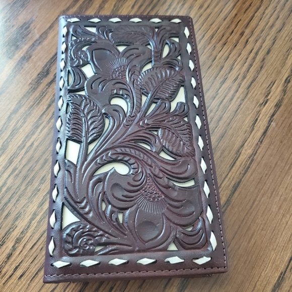 Genuine Leather Other - Genuine men's rodeo wallet